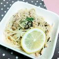 まぶたん's cooksnap of when they made レモンとめんつゆの混ぜるだけパスタ.