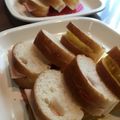 ブーブーバス's cooksnap of when they made 幼児食★超熟ロールでサンドイッチ！.