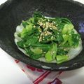 すい＊'s cooksnap of when they made チンゲンサイの簡単ごま和え♪.
