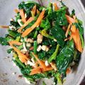 タイチューン's cooksnap of when they made うちの常備菜:ほうれん草のナッツ味噌和え.
