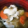 まゆばた's cooksnap of when they made 母の味。野菜たっぷり♪すいとん.