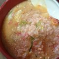 クックLJ2W4Q☆'s cooksnap of when they made キムチと桜海老の雑炊.