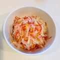 まいける55号's cooksnap of when they made 柚子香る紅白なます/おせち料理.