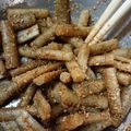 牧もん's cooksnap of when they made 逸品おせち◇たたきごぼう◇正月.