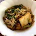 きなこふに's cooksnap of when they made お手軽厚揚げのきのこあんかけ.