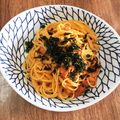 エル♀'s cooksnap of when they made 簡単 キムチチーズシーチキンパスタ.