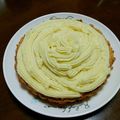クック9R2T9M☆'s cooksnap of when they made ☆さつま芋モンブランタルト☆.