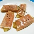 ミカ★ヅキ's cooksnap of when they made 超簡単おつまみ★生ハムピクルス.