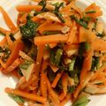 クックHAN85G☆'s cooksnap of when they made 春菊とリンゴのくるみ和え.