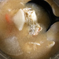 fukuphone's cooksnap of when they made 簡単☆残った カニ 活用法☆お味噌汁.