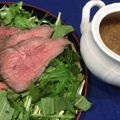 おさむーちょ's cooksnap of when they made ローストビーフ 和風オニオンソース.