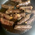 ゆうたんママ⭐'s cooksnap of when they made 牛肉の野菜巻き焼き.