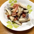 陸倫葵's cooksnap of when they made レンコンとベーコンの簡単炒め.