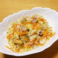 ドルフィンサーモン's cooksnap of when they made 余り物の野菜で♪塩だれ野菜炒め.