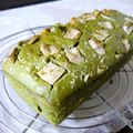Babies's cooksnap of when they made ノンオイル♪抹茶とホワイトチョコのケーキ.