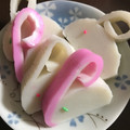 にゃんこりんご's cooksnap of when they made かまぼこママ考案のうさぎ　#干支かまぼこ.