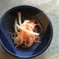 kyon123's cooksnap of when they made 紅白なます.