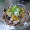 Ｓｈｉｅ's cooksnap of when they made お酒に低㌍つまみ♡砂肝のおろしポン酢和え.