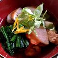 sajunko625's cooksnap of when they made あごだしで！鶏もも肉とほうれん草のお雑煮.