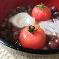 NAGANO久留米's cooksnap of when they made 鏡開きにどうぞ♪　トマトぜんざい❀.