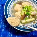 ふたごゆき's cooksnap of when they made 簡単♪市販の肉団子ともやしの中華スープ.
