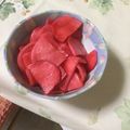 クックM29O7N☆'s cooksnap of when they made ☆簡単！赤蕪の漬物☆☆☆.