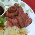 作るの大好き人間's cooksnap of when they made 簡単◎フライパンだけでローストビーフ.