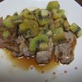 よちりん's cooksnap of when they made ポークソテー　キウイソース.