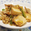 虎よ虎よ！'s cooksnap of when they made 厚揚げともやしと豚肉の卵とじ.