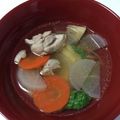 santomo☆'s cooksnap of when they made 福岡のお正月★博多雑煮★.