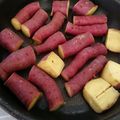 ｺｱﾗ's cooksnap of when they made フライパンでふかしいも.