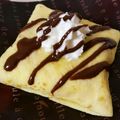 ごまぞうさん。's cooksnap of when they made ★クレープの上手な包み方★.