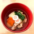 aya☺︎'s cooksnap of when they made 我家のお雑煮✿関東風に白だしプラス.