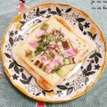 こげ岡's cooksnap of when they made 簡単！餅ピザ♪切り餅をフライパンアレンジ.