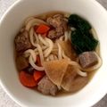 秋実's cooksnap of when they made 余った煮物で＊絶品煮込みうどん.