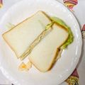 Campanilla's cooksnap of when they made 朝食やブランチに☆レンジで豆腐卵サンド★.