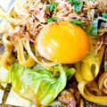 U☆kaoru's cooksnap of when they made ♡関東方式すき焼きの残りで焼きうどん♡.