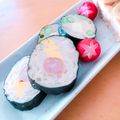 ☆３匹の子ぶた☆'s cooksnap of when they made ✤海苔巻き チキンロール✤レンジで簡単❤.