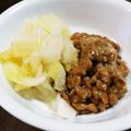あーこ姐's cooksnap of when they made 納豆_白菜漬けだけ.