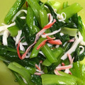 めいちママ＊'s cooksnap of when they made 簡単！小松菜とカニカマのおひたし.
