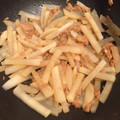クック1S0J7X☆'s cooksnap of when they made 大根の残りで♪大根とツナの炒めもの.