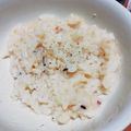 ナナ寿司☆'s cooksnap of when they made イカの塩辛でキレイ色リゾット.