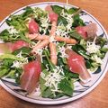 megland's cooksnap of when they made 簡単っ☆おもてなし生ハムトマトサラダ.