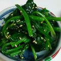 タルタルチキン南蛮's cooksnap of when they made 加熱はレンジ♡5分でほうれん草のナムル.