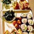 ame-ikuru's cooksnap of when they made 菊菜ともやしのナムル.