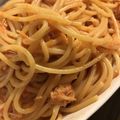 nonnnonon's cooksnap of when they made 簡単♪カニトマトクリームスパゲティー.