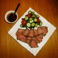 White☆Lily's cooksnap of when they made 炊飯器★やわらかローストビーフ簡単.