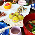 ＲＫまま's cooksnap of when they made 紫芋とペアで簡単♬鮮やか栗きんとん.