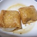 クッキングホチョ's cooksnap of when they made きつねうどんのお揚げと餅で♪レンジ餅巾着.