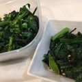 料理ニガテ系女子☆'s cooksnap of when they made 話題入り♪作り置きにも♡小松菜塩昆布あえ.